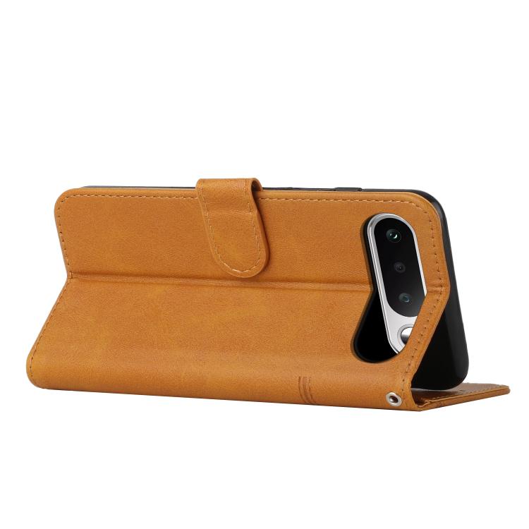 For Realme 16 5G Stitching Calf Texture Buckle Leather Phone Case
