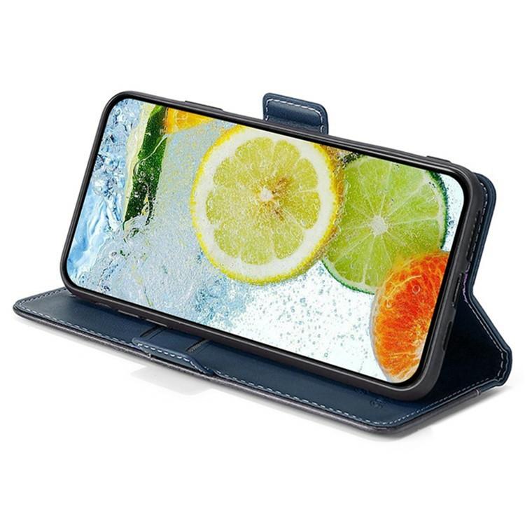 For Infinix Note 60 5G Contrast Color Side Buckle Leather Phone Case