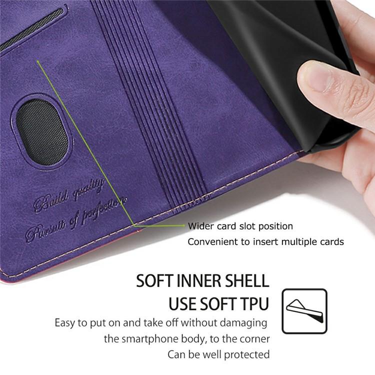 For Tecno Spark 40 Pro 4G Contrast Color Side Buckle Leather Phone Case
