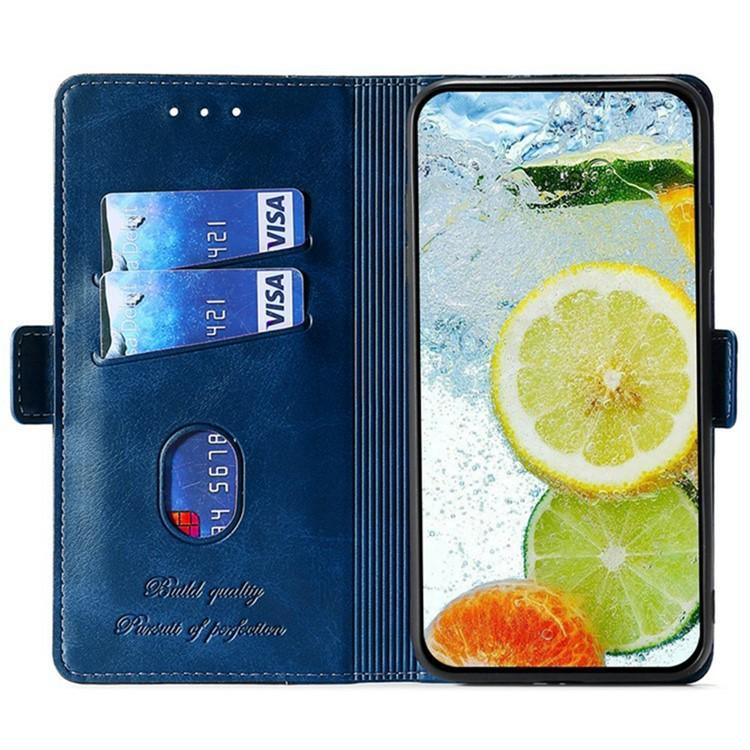For Tecno Camon 50 Pro 4G Contrast Color Side Buckle Leather Phone Case
