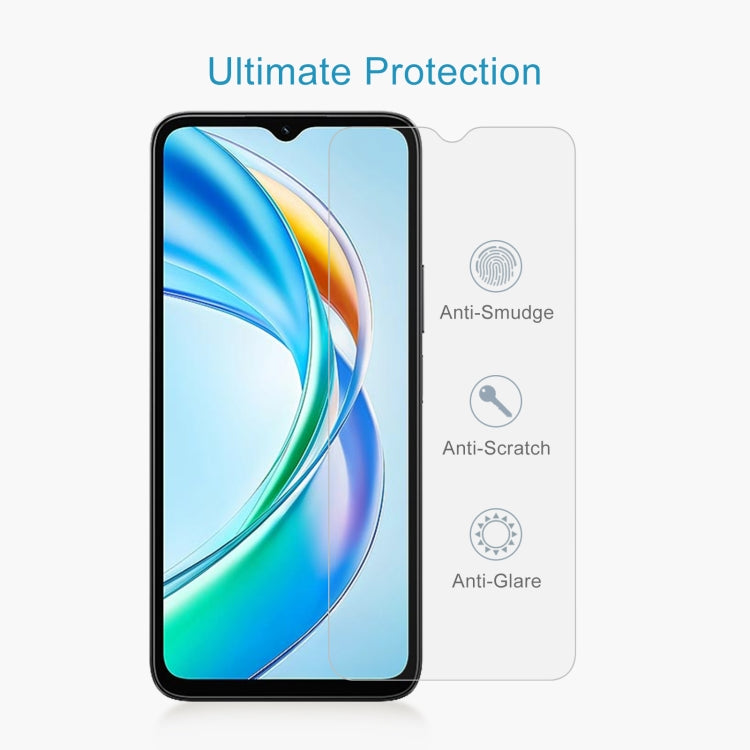 For Honor X5b / X5b Plus 10pcs 0.26mm 9H 2.5D Tempered Glass Film