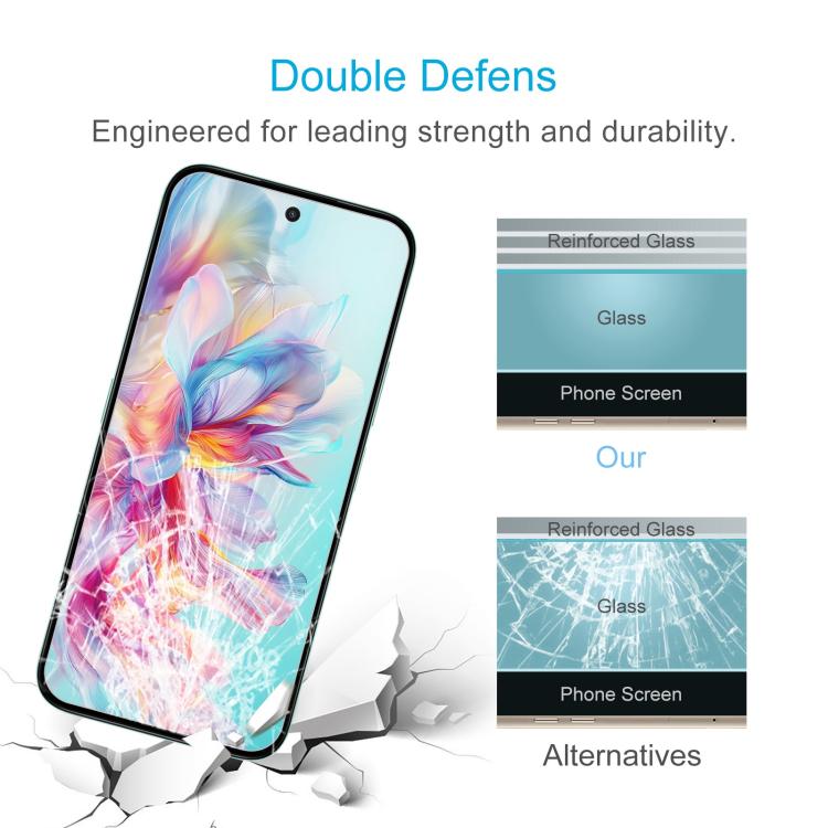 For Honor X6c 4G 10pcs 0.26mm 9H 2.5D Tempered Glass Film