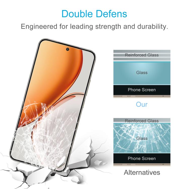For Honor X70 5G 10pcs 0.26mm 9H 2.5D Tempered Glass Film