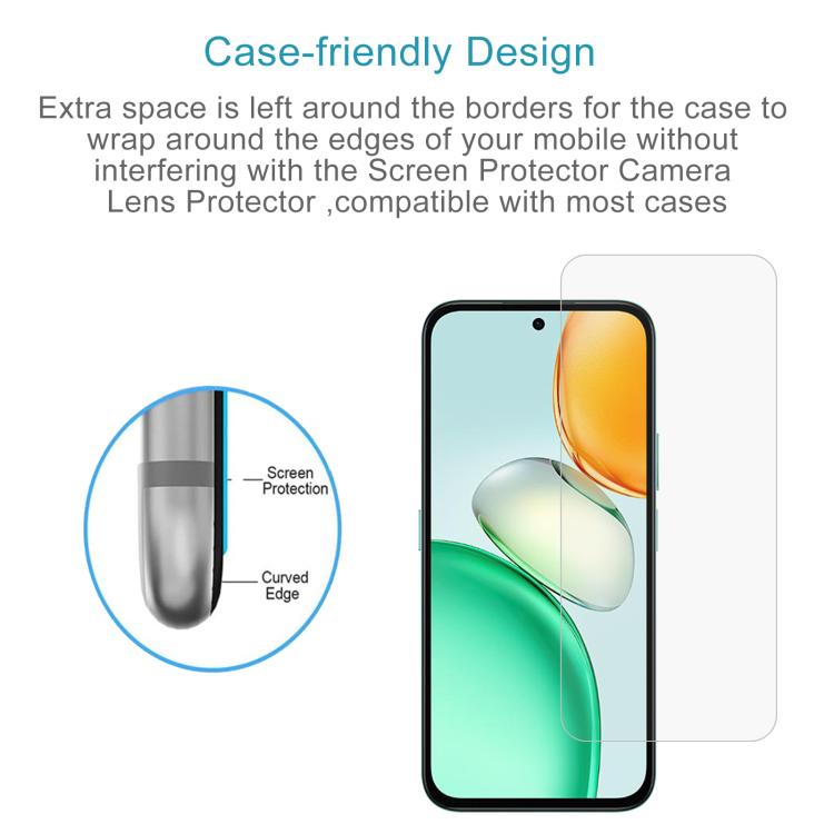 For Honor Play 10C 5G 10pcs 0.26mm 9H 2.5D Tempered Glass Film