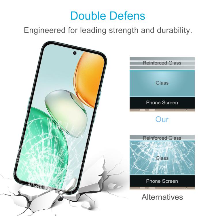 For Honor Play 10C 5G 10pcs 0.26mm 9H 2.5D Tempered Glass Film