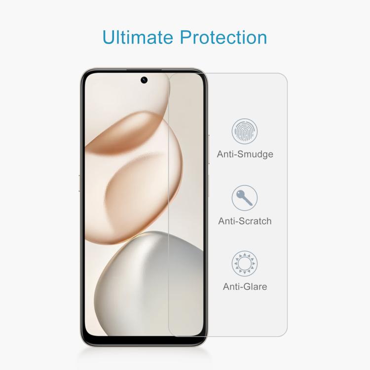 For Honor X7d 5G 10pcs 0.26mm 9H 2.5D Tempered Glass Film