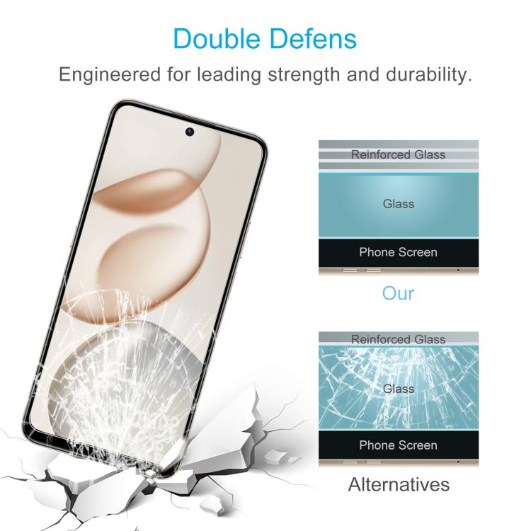 For Honor X7d 5G 10pcs 0.26mm 9H 2.5D Tempered Glass Film