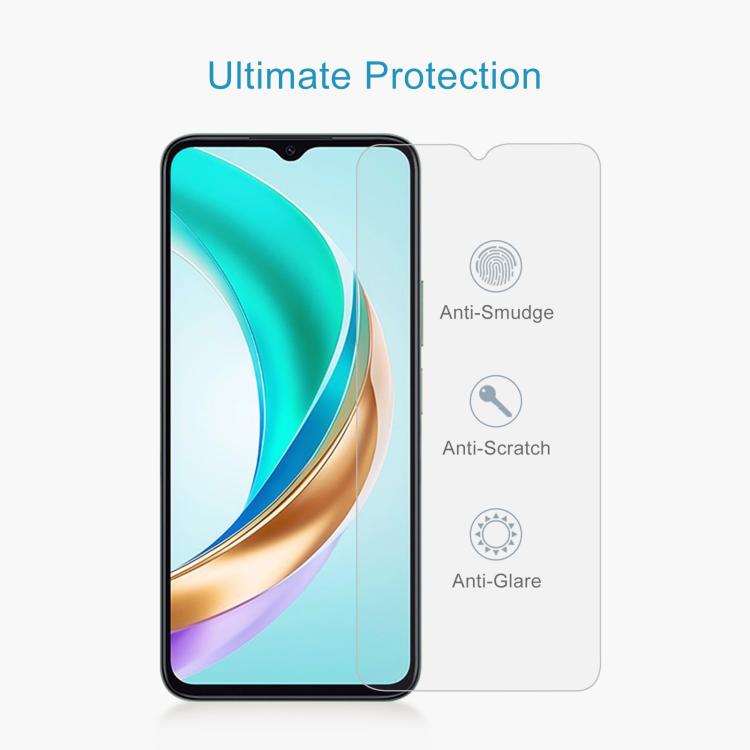 For Honor X6b 5G 10pcs 0.26mm 9H 2.5D Tempered Glass Film