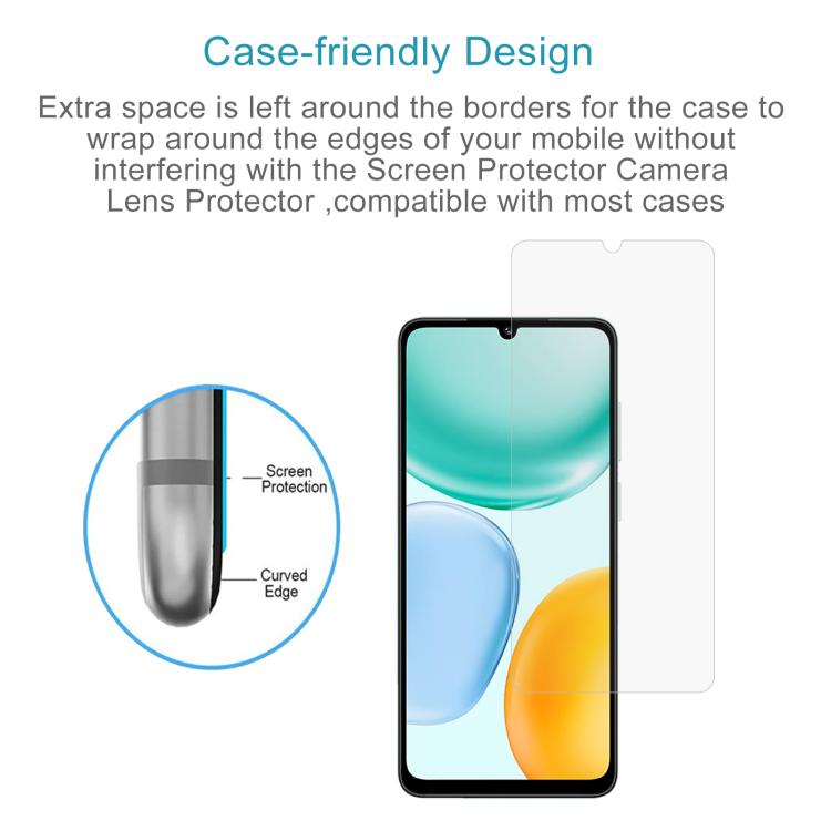 For Honor Play10A 4G 10pcs 0.26mm 9H 2.5D Tempered Glass Film