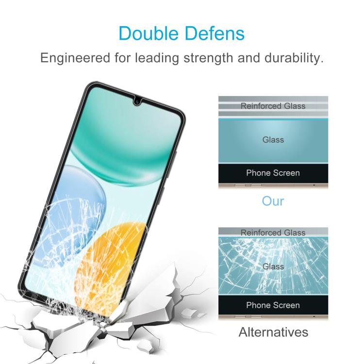 For Honor Play 70C 4G 10pcs 0.26mm 9H 2.5D Tempered Glass Film