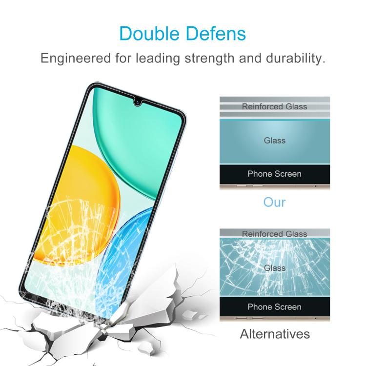 For Honor X5d Plus 4G 10pcs 0.26mm 9H 2.5D Tempered Glass Film