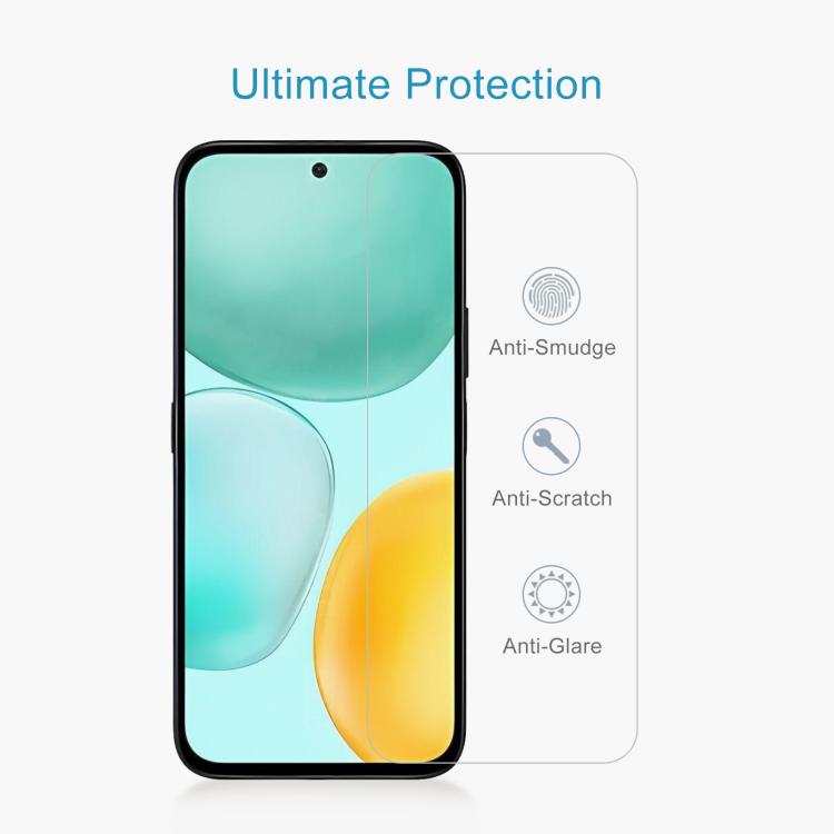 For Honor Play 60 50pcs 0.26mm 9H 2.5D Tempered Glass Film