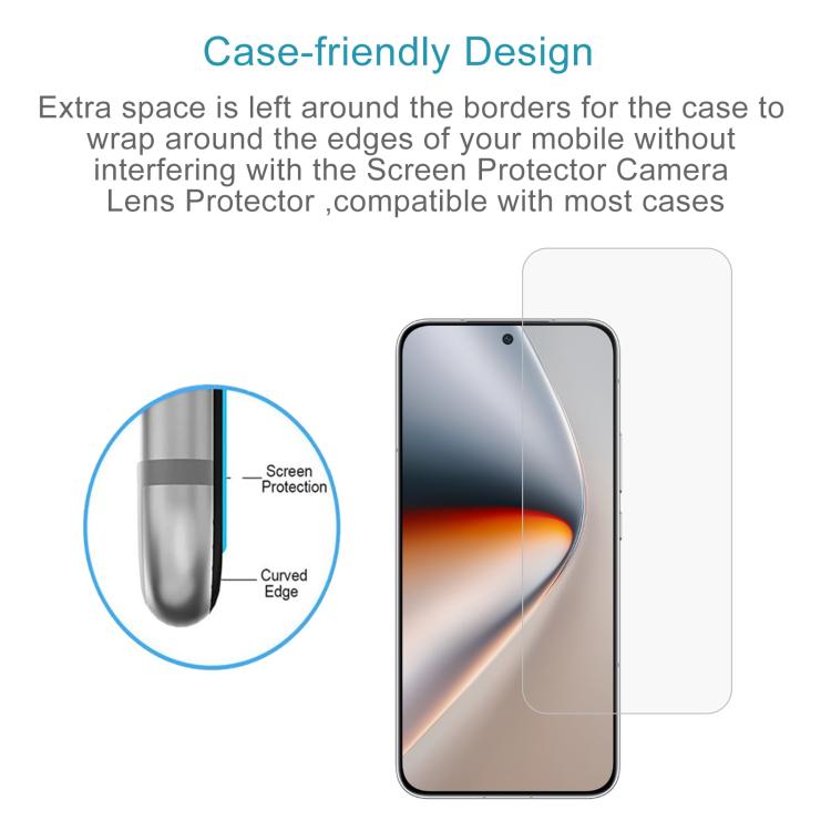 For Honor GT Pro 50pcs 0.26mm 9H 2.5D Tempered Glass Film