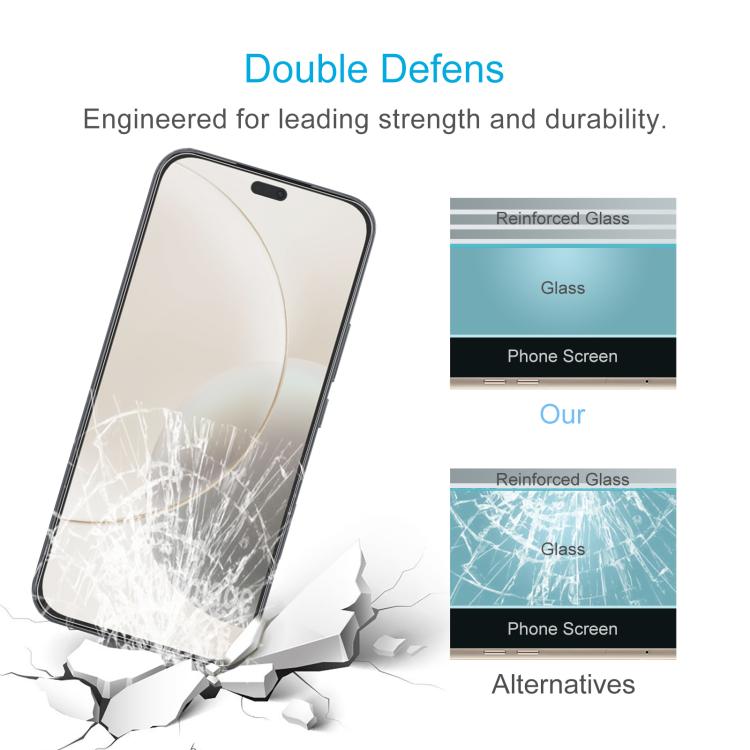 For Honor X70i 50pcs 0.26mm 9H 2.5D Tempered Glass Film