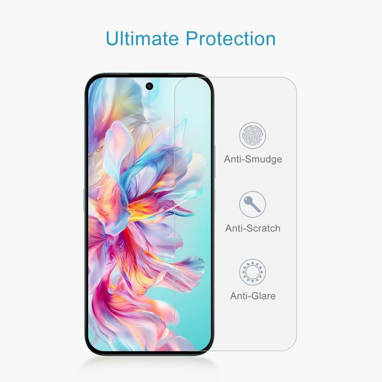 For Honor X6c 4G 50pcs 0.26mm 9H 2.5D Tempered Glass Film