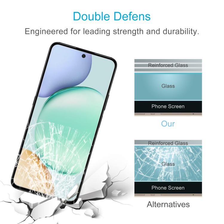 For Honor Play 10T 5G 50pcs 0.26mm 9H 2.5D Tempered Glass Film