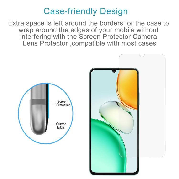 For Honor Play10 4G 50pcs 0.26mm 9H 2.5D Tempered Glass Film