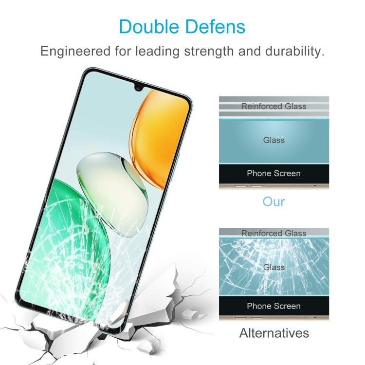 For Honor Play10 4G 50pcs 0.26mm 9H 2.5D Tempered Glass Film