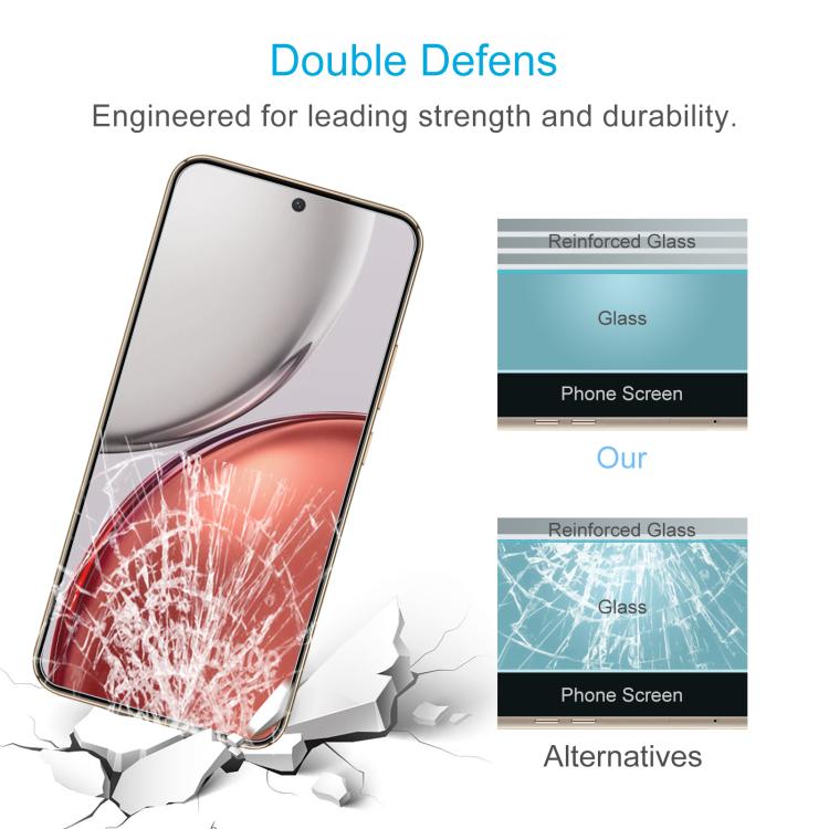 For Honor X9d 5G 50pcs 0.26mm 9H 2.5D Tempered Glass Film