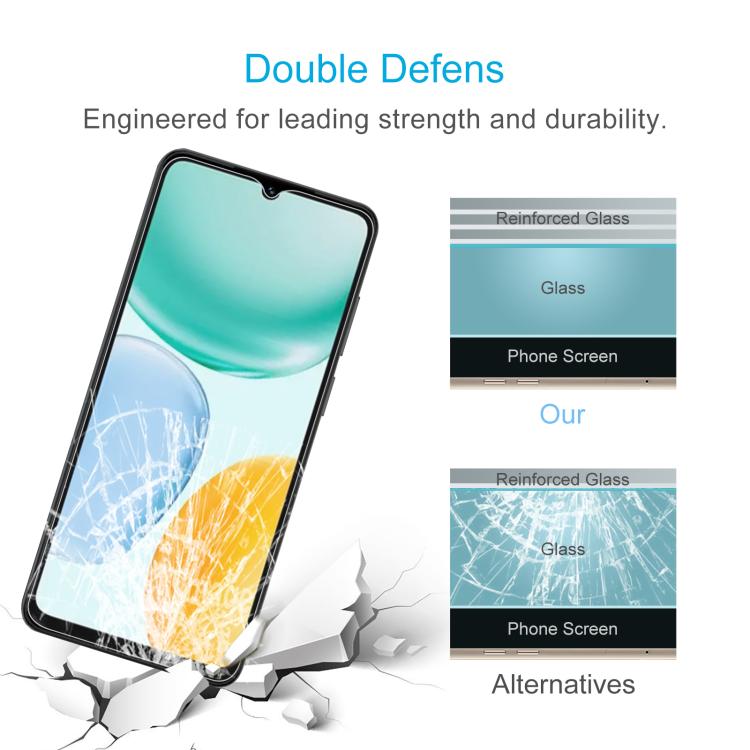 For Honor X5c 4G 50pcs 0.26mm 9H 2.5D Tempered Glass Film