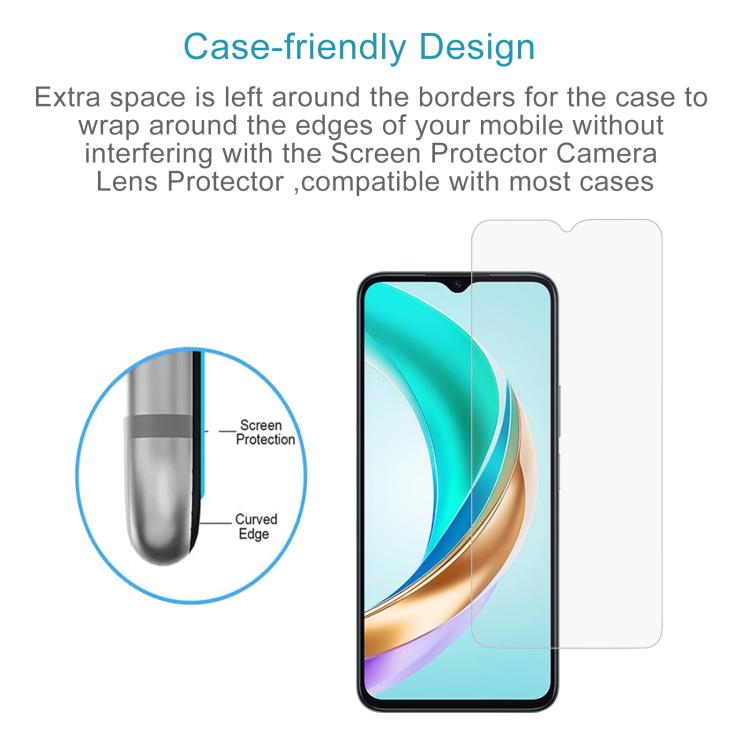 For Honor X6b 5G 50pcs 0.26mm 9H 2.5D Tempered Glass Film