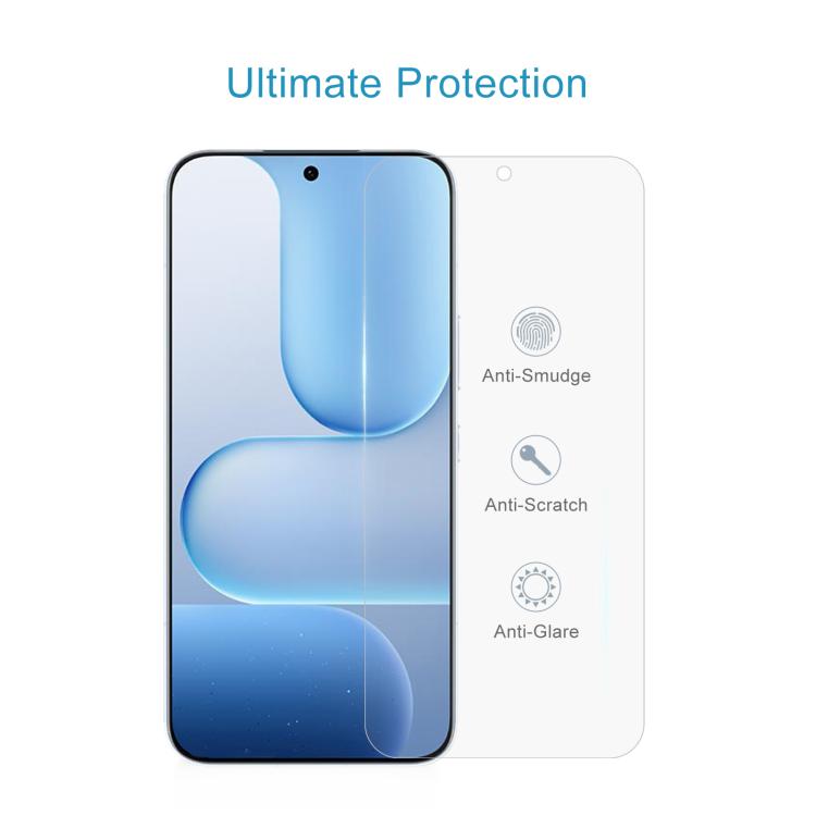 For Honor 500 Pro Global 155.8mm 50pcs 0.26mm 9H 2.5D Tempered Glass Film