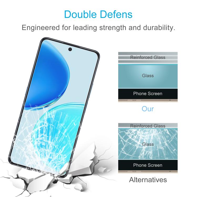 For Honor X8d 4G 50pcs 0.26mm 9H 2.5D Tempered Glass Film