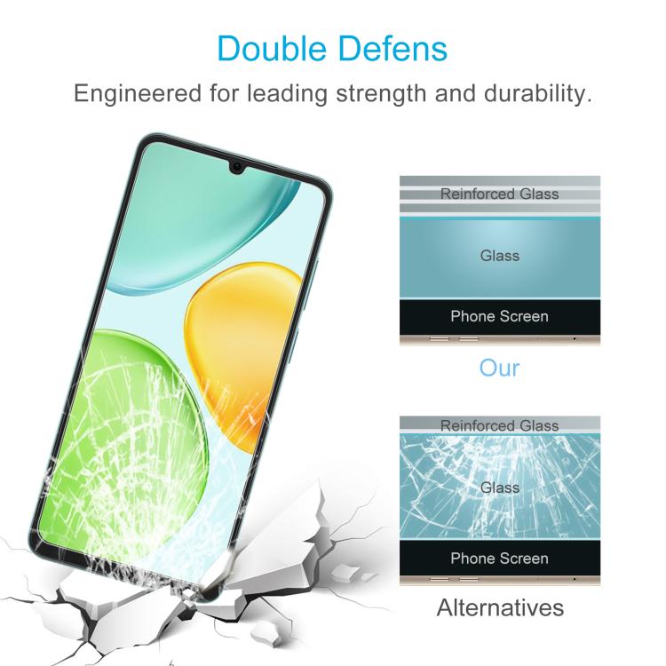 For Honor Play 60A 5G 50pcs 0.26mm 9H 2.5D Tempered Glass Film