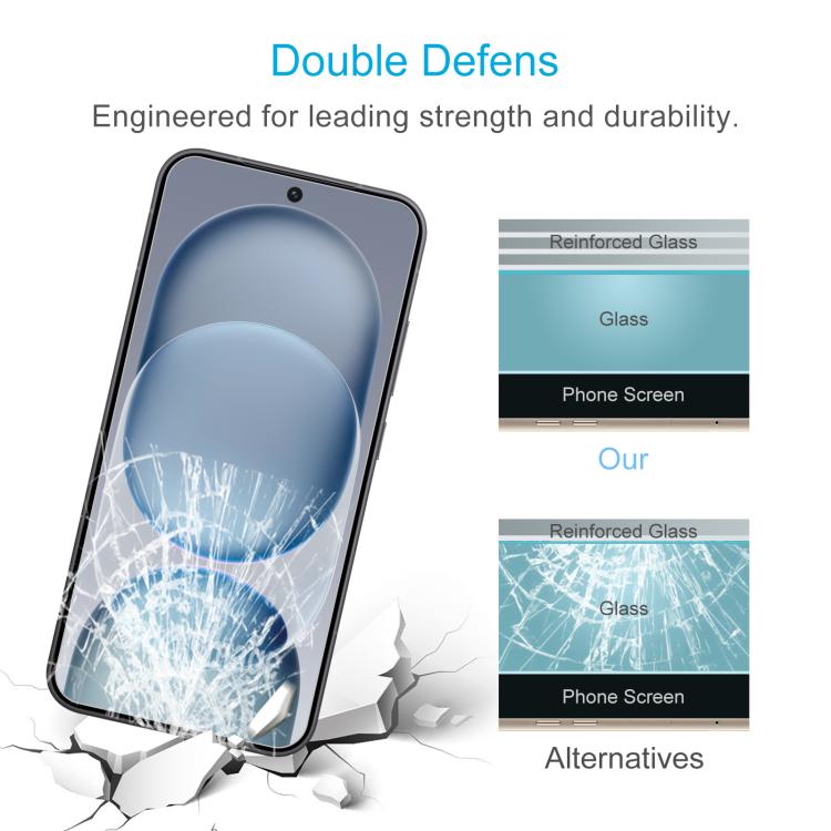 For Honor Magic8 Pro Air 5G 50pcs 0.26mm 9H 2.5D Tempered Glass Film