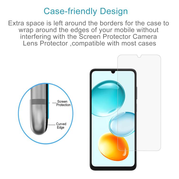 For Honor Play 11C 5G 50pcs 0.26mm 9H 2.5D Tempered Glass Film