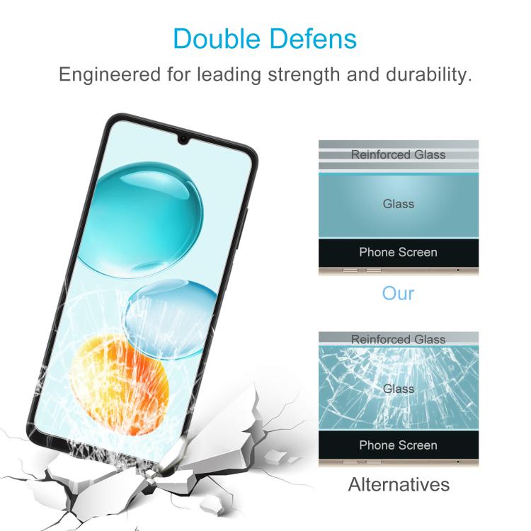 For Honor Play 11C 5G 50pcs 0.26mm 9H 2.5D Tempered Glass Film