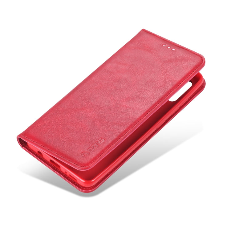 For Samsung Galaxy A51 AZNS Retro Texture Magnetic Horizontal Flip PU Leather Case with Holder & Card Slots & Photo Frame