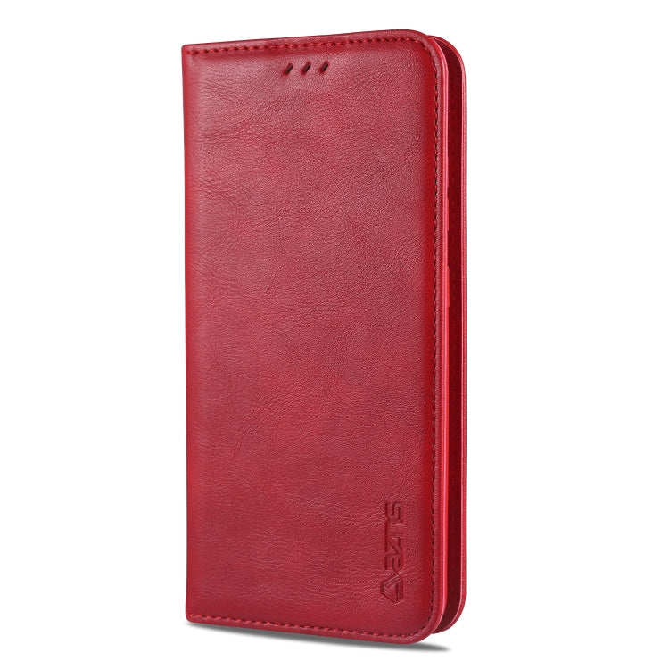 For Samsung Galaxy S20 AZNS Retro Texture Magnetic Horizontal Flip PU Leather Case with Holder & Card Slots & Photo Frame