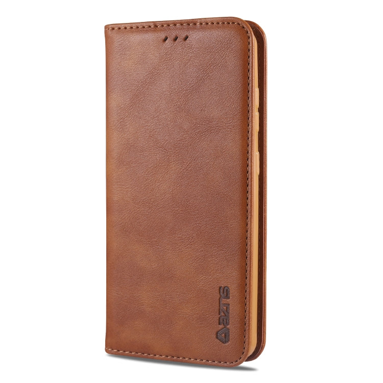 For Samsung Galaxy S20+ AZNS Retro Texture Magnetic Horizontal Flip PU Leather Case with Holder & Card Slots & Photo Frame
