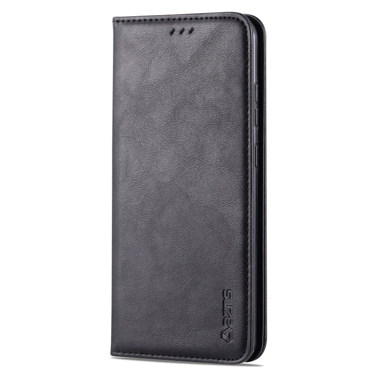 For Samsung Galaxy S20 Ultra AZNS Retro Texture Magnetic Horizontal Flip PU Leather Case with Holder & Card Slots & Photo Frame