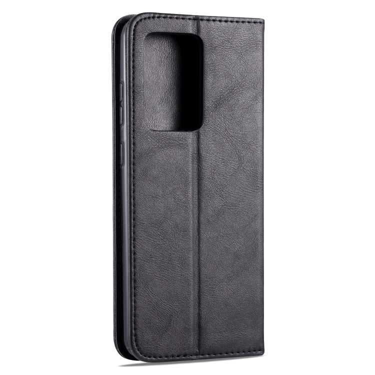 For Samsung Galaxy S20 Ultra AZNS Retro Texture Magnetic Horizontal Flip PU Leather Case with Holder & Card Slots & Photo Frame