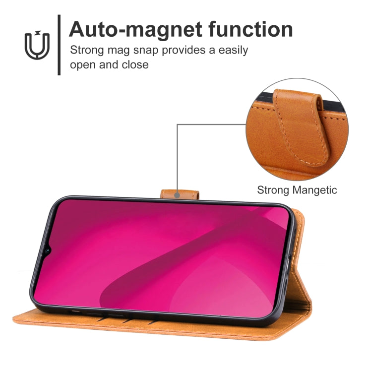 For T-Mobile T Phone 2 5G Leather Phone Case
