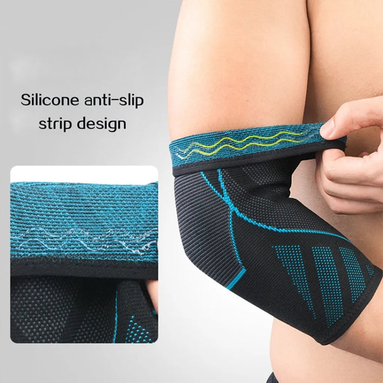 Outdoor Non-slip Pressurized Cycling Breathable Sports Elbow Pads, Random Color Delivery