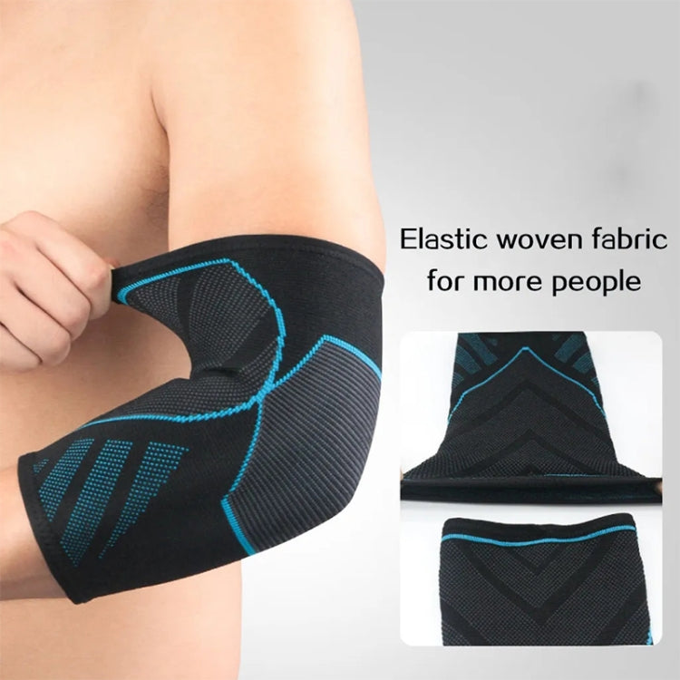 Outdoor Non-slip Pressurized Cycling Breathable Sports Elbow Pads, Random Color Delivery