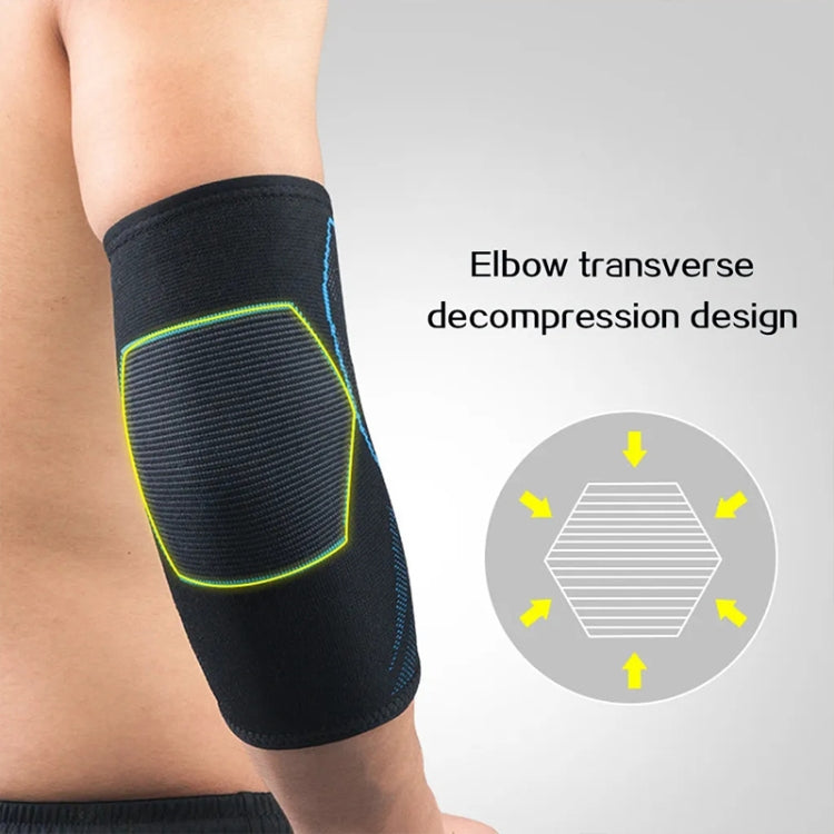 Outdoor Non-slip Pressurized Cycling Breathable Sports Elbow Pads, Random Color Delivery