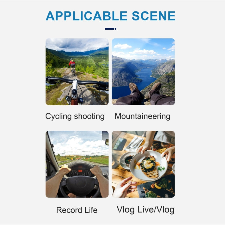 STARTRC Action Camera Magnetic POV View Bracket Quick Release Wristband