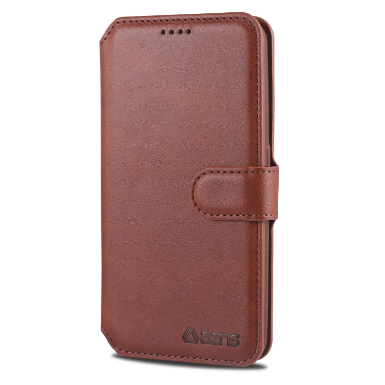 For Samsung Galaxy A01 AZNS Calf Texture Horizontal Flip Leather Case, with Holder & Card Slots & Wallet & Photo Frame