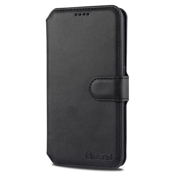 For Samsung Galaxy A01 AZNS Calf Texture Horizontal Flip Leather Case, with Holder & Card Slots & Wallet & Photo Frame