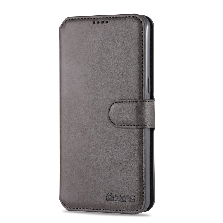 For Samsung Galaxy A10s AZNS Calf Texture Horizontal Flip Leather Case, with Holder & Card Slots & Wallet & Photo Frame