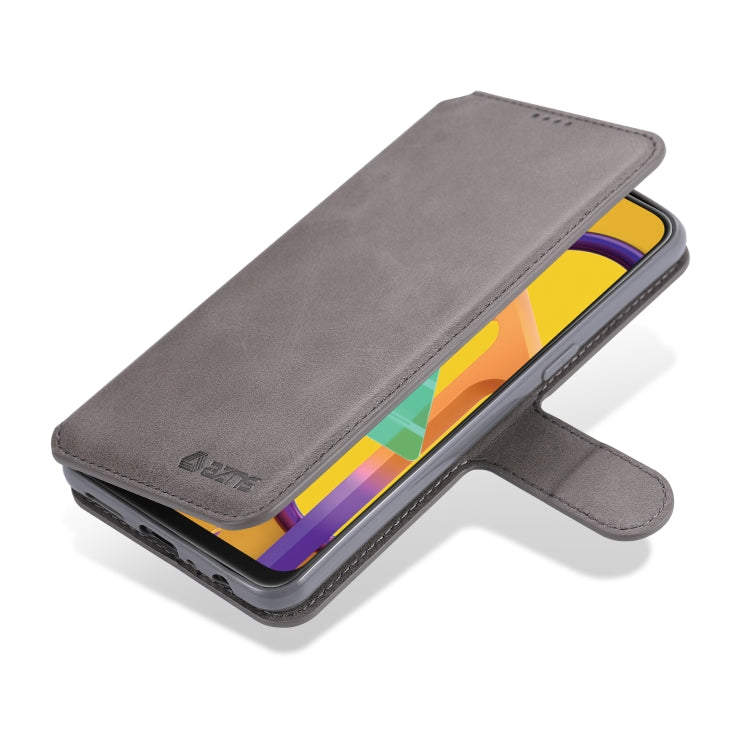 For Samsung Galaxy A10s AZNS Calf Texture Horizontal Flip Leather Case, with Holder & Card Slots & Wallet & Photo Frame