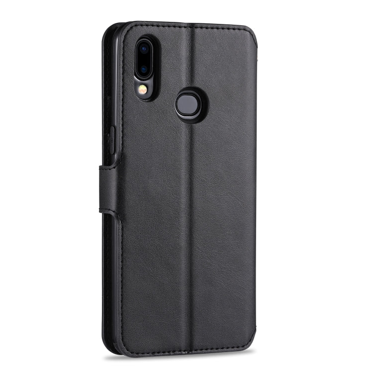 For Samsung Galaxy A10s AZNS Calf Texture Horizontal Flip Leather Case, with Holder & Card Slots & Wallet & Photo Frame