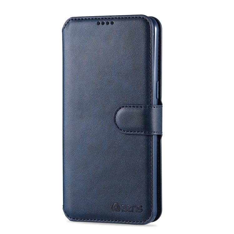 For Samsung Galaxy A10s AZNS Calf Texture Horizontal Flip Leather Case, with Holder & Card Slots & Wallet & Photo Frame