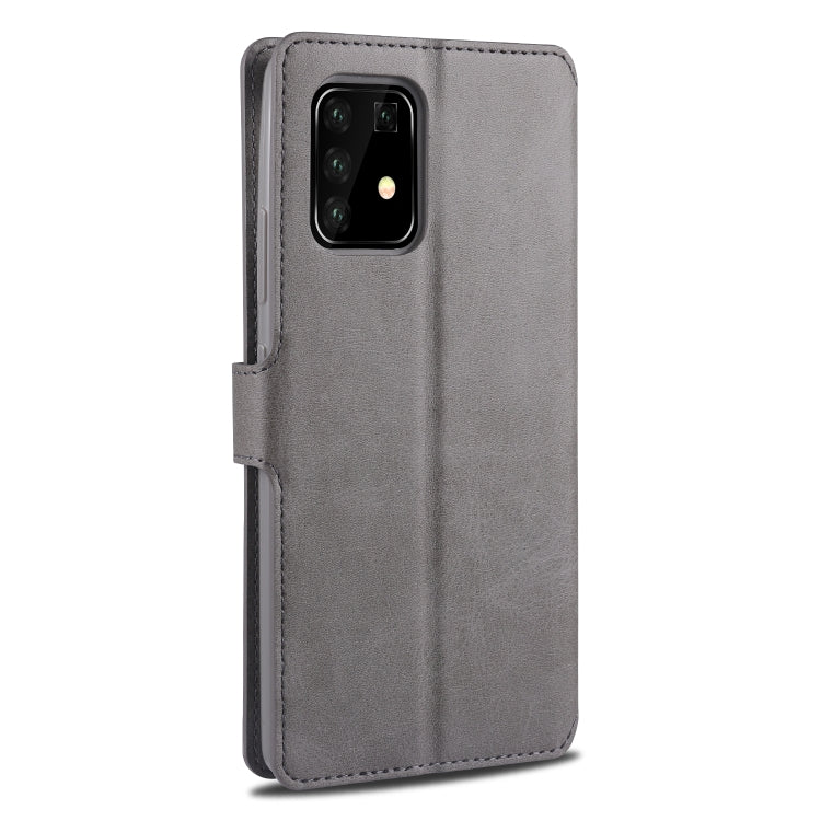 For Samsung Galaxy A91 / S10 Lite AZNS Calf Texture Horizontal Flip Leather Case, with Holder & Card Slots & Wallet & Photo Frame