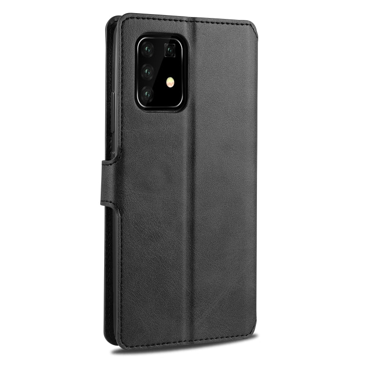 For Samsung Galaxy A91 / S10 Lite AZNS Calf Texture Horizontal Flip Leather Case, with Holder & Card Slots & Wallet & Photo Frame