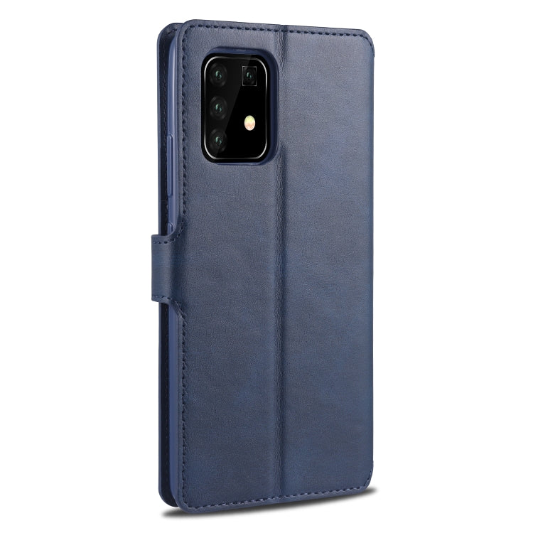 For Samsung Galaxy A91 / S10 Lite AZNS Calf Texture Horizontal Flip Leather Case, with Holder & Card Slots & Wallet & Photo Frame